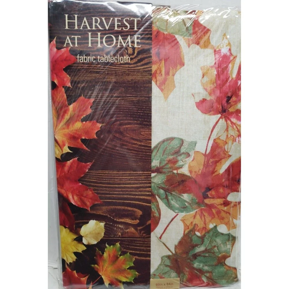 Printed Fabric Tablecloth,60